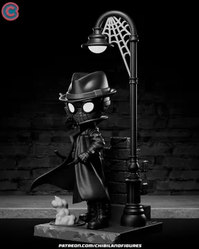 Spider Noir Chibi thumbnail 3
