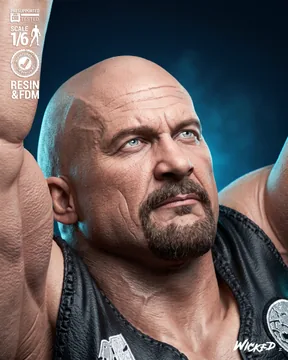 Wicked WILDCARD Steve Austin Sculpture thumbnail 2