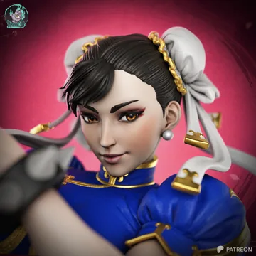 Chun-Li Sculpture thumbnail 4