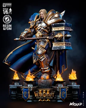 Arthas Sculpture thumbnail 1