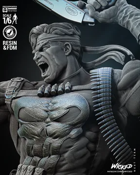 Punisher Sculpture thumbnail 3