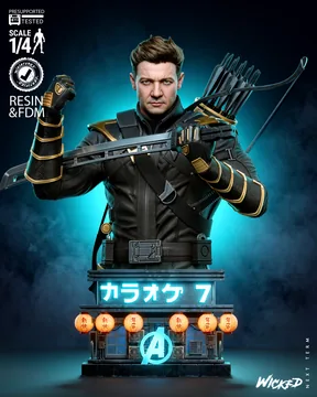 Clint Barton (Ronin) Bust thumbnail 1