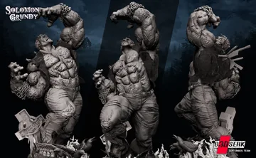 Solomon Grundy Sculpture thumbnail 6
