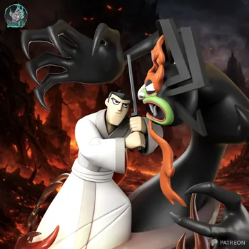 Jack & Aku Sculpture thumbnail 3