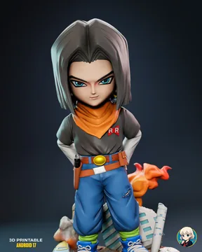 Android 17 Chibi thumbnail 6