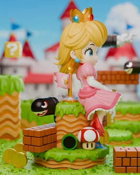 Princess Peach Chibi thumbnail 4