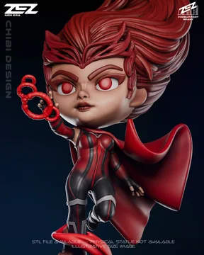Scarlet Witch Chibi thumbnail 3