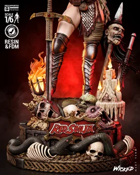 Red Sonja Sculpture thumbnail 6