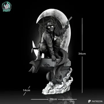 Spider-Man Noir Sculpture thumbnail 6