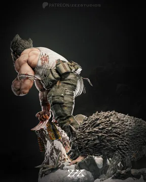 Wolverine Sculpture thumbnail 3