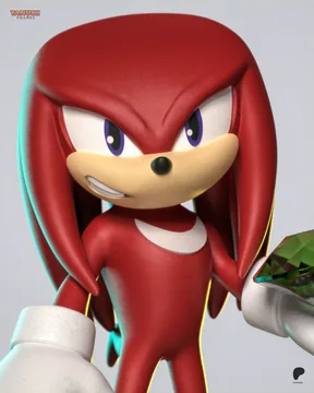 Knuckles Chibi thumbnail 4