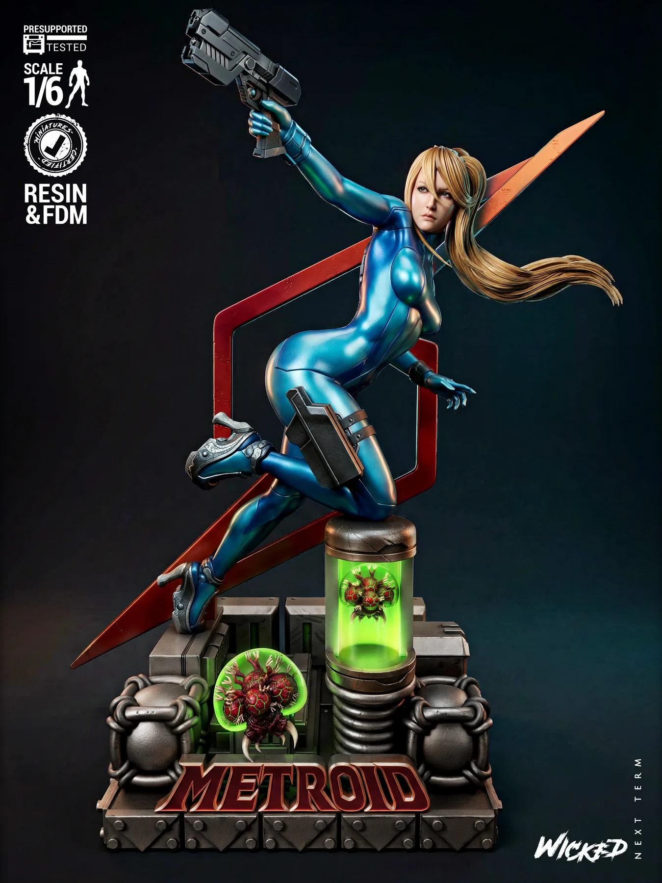 Samus Sculpture