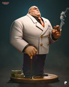 Kingpin Chibi thumbnail 5