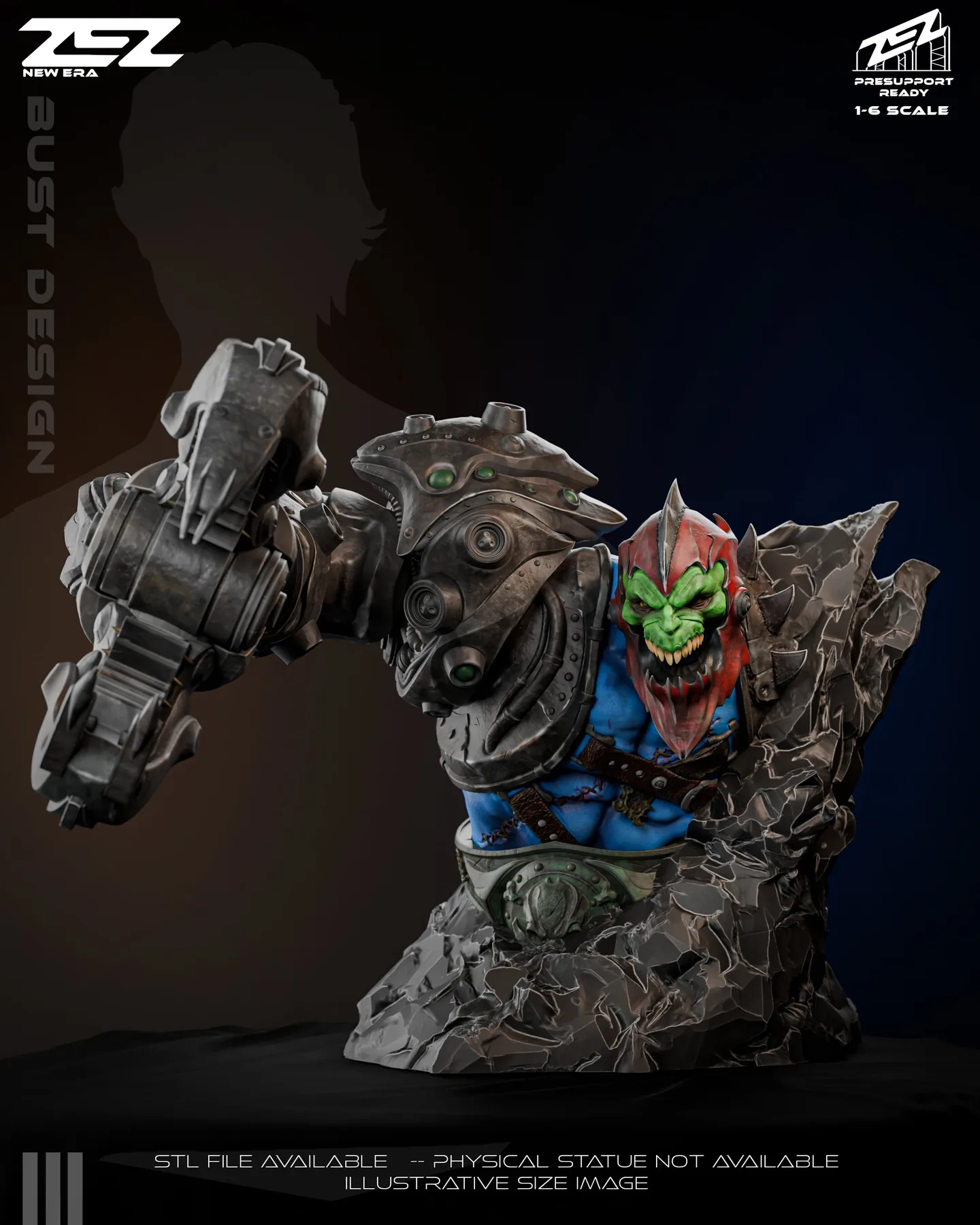 Trapjaw Bust
