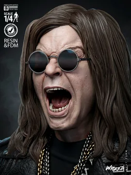 Ozzy Osbourne Bust thumbnail 4