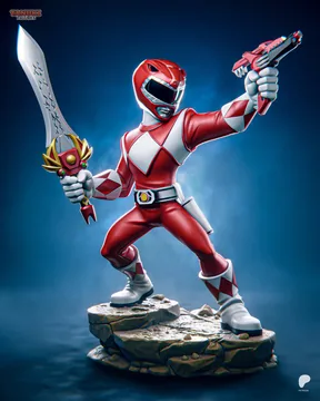 Red Ranger Chibi thumbnail 1
