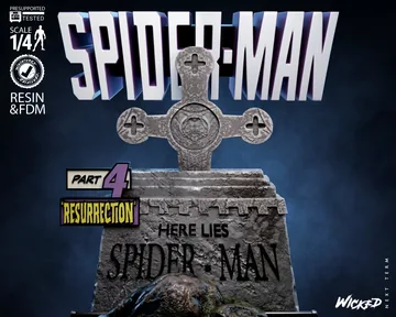 The Last Hunt Spiderman Tomb Bust thumbnail 6