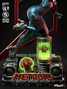 Samus Sculpture thumbnail 6