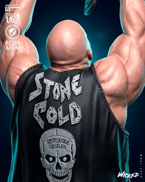 Wicked WILDCARD Steve Austin Sculpture thumbnail 5