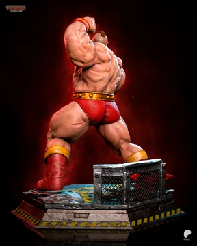 Zangief Sculpture thumbnail 4