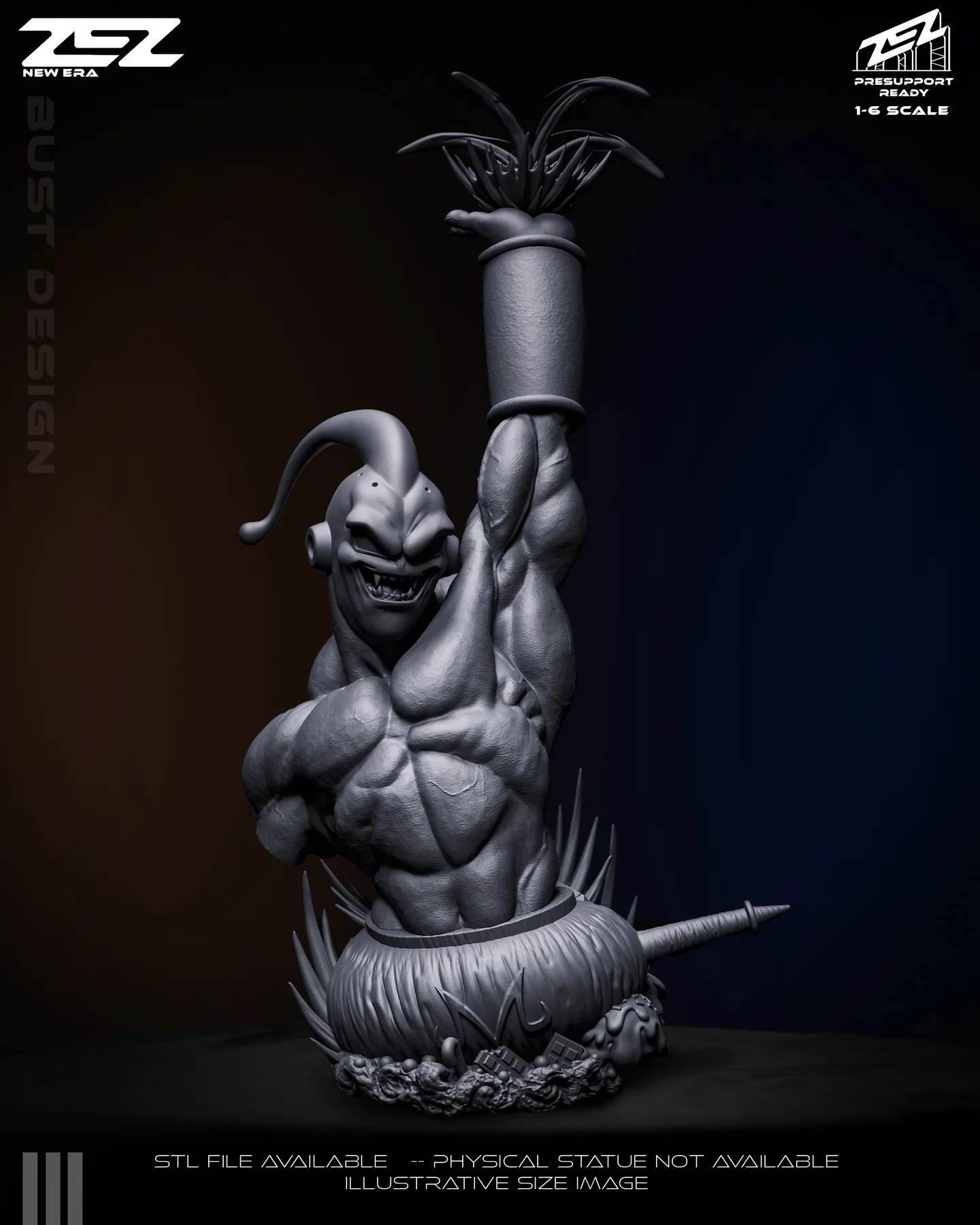 Majin Boo Bust