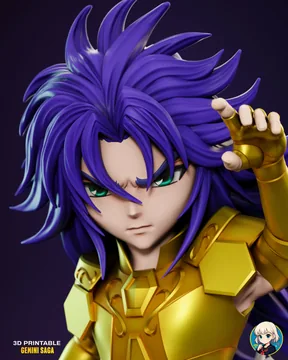 Gemini Saga Chibi thumbnail 2