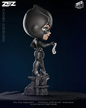 Catwoman Chibi thumbnail 4