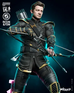 Clint Barton Ronin Sculpture thumbnail 6