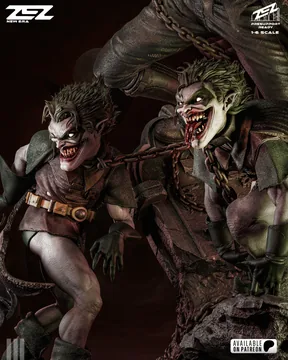 Batman Who Laughs Sculpture thumbnail 6