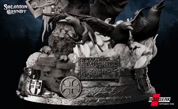 Solomon Grundy Sculpture thumbnail 3