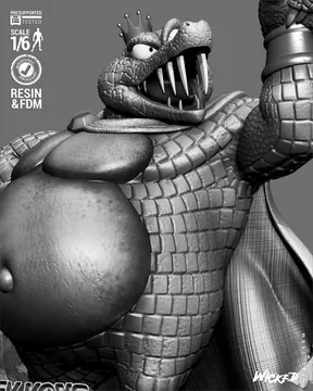 King Rool Sculpture thumbnail 6