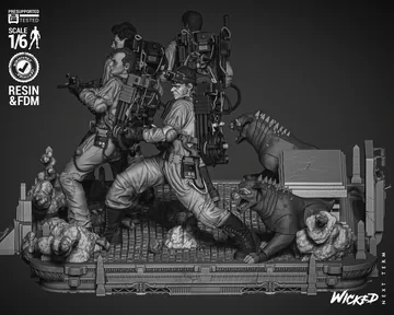 Ghostbusters Diorama thumbnail 4