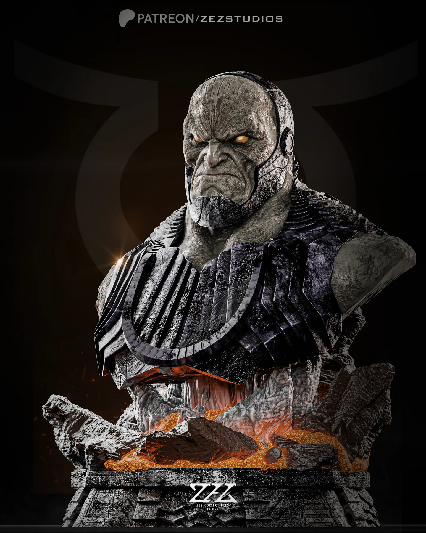 Darkseid Bust