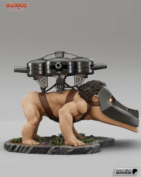 Cart Titan - Shingeki no Kyojin Chibi thumbnail 2