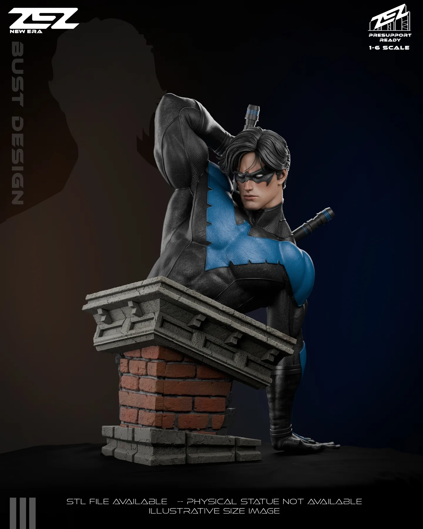 Nightwing Bust