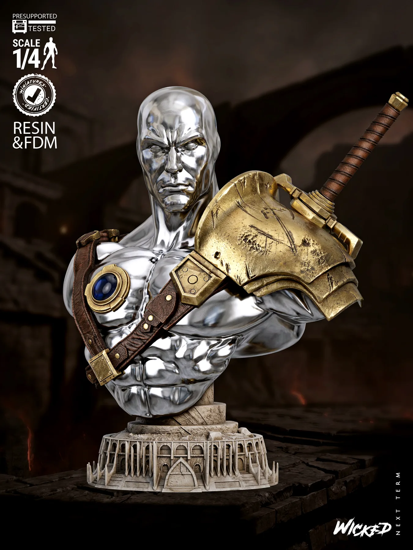 Silver Surfer Bust