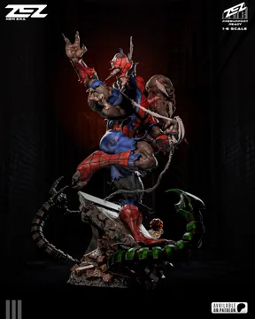 Man Spider Sculpture thumbnail 3