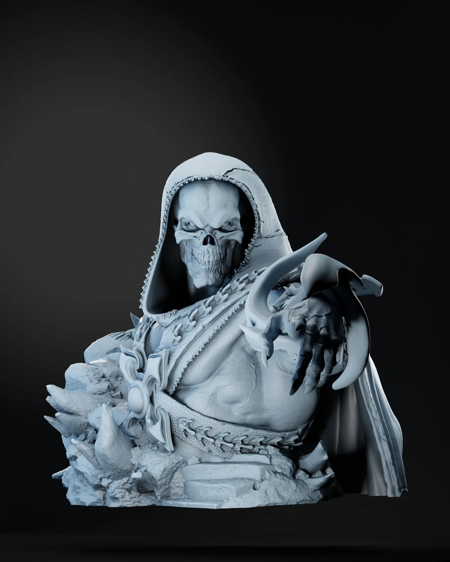 Skeletor Bust