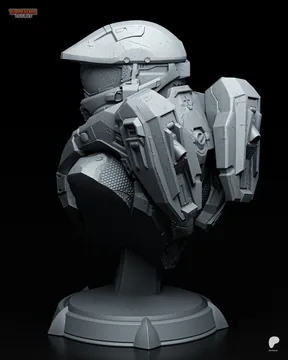 Master Chief Bust thumbnail 2