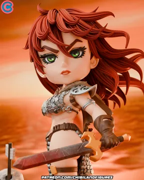 RedSonja Chibi thumbnail 2