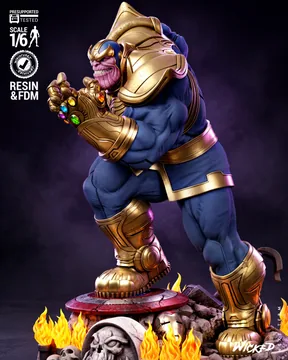 Thanos Sculpture thumbnail 3