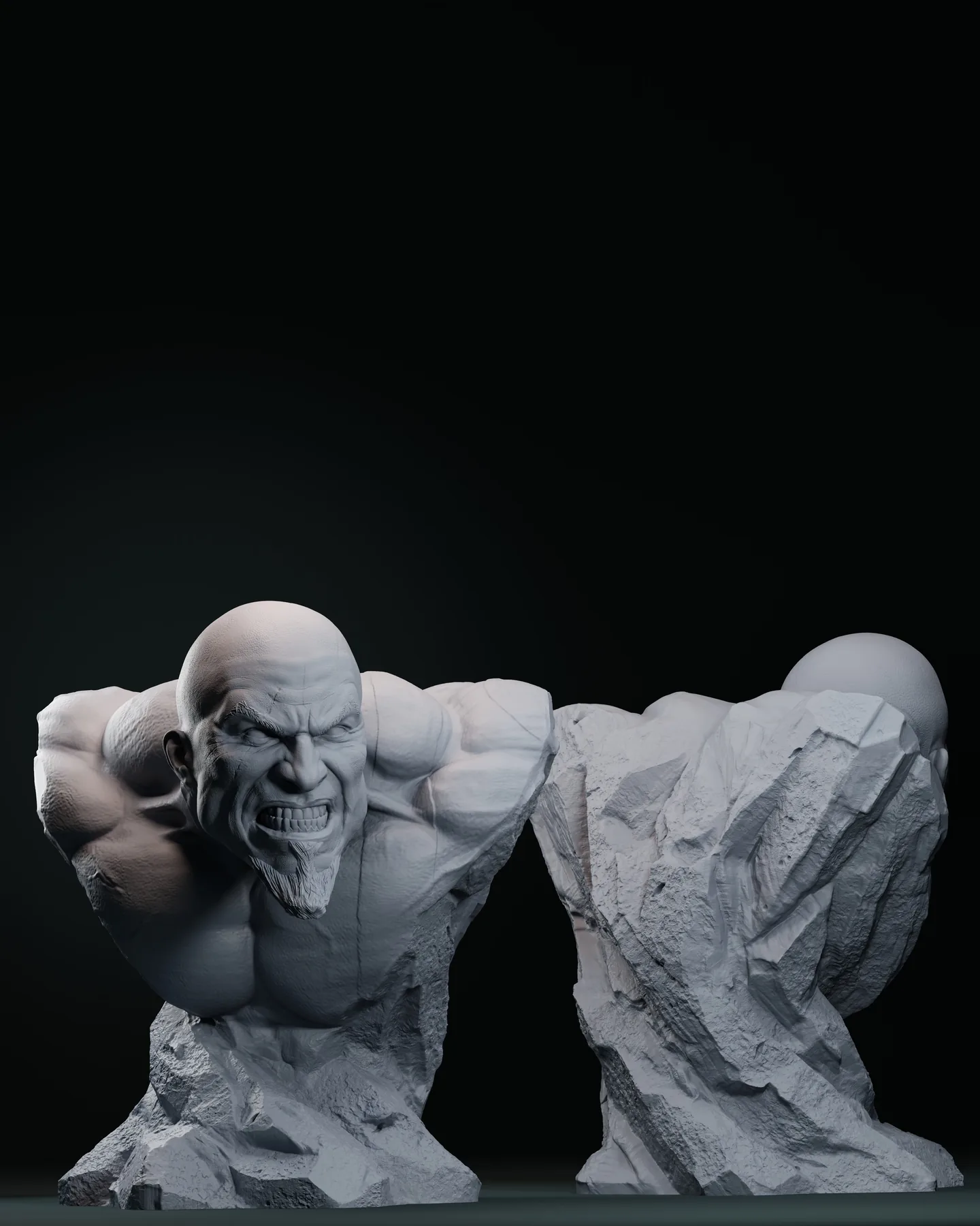 Kratos Bust