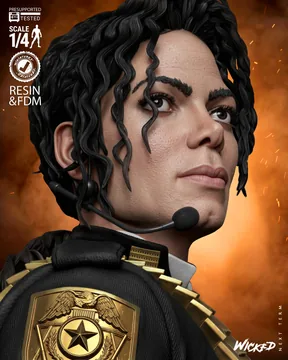 Michael Jackson Bust thumbnail 2