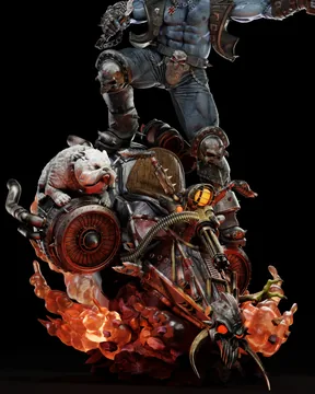 Lobo Sculpture thumbnail 4