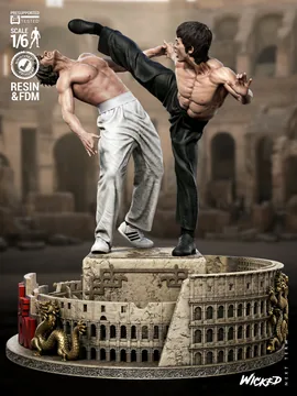 The Way of the Dragon Diorama thumbnail 2