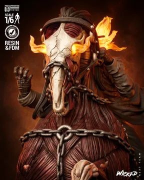 Ghost Rider Billy Sculpture thumbnail 2