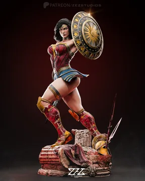 Wonder Woman Sculpture thumbnail 3