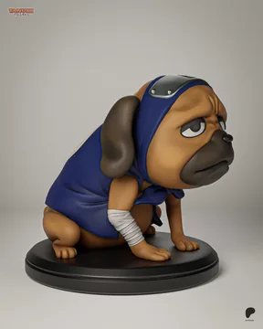 Pakkun Chibi thumbnail 3