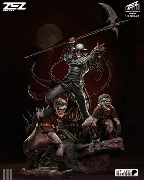 Batman Who Laughs Sculpture thumbnail 1