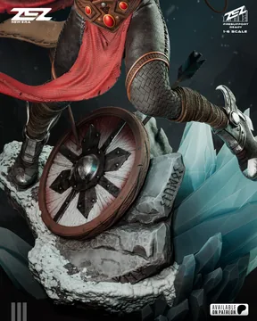 Lady Thor Sculpture thumbnail 6